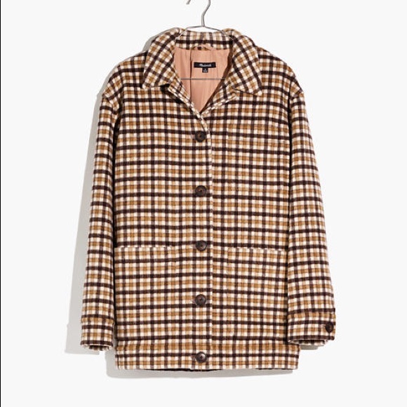 Madewell Jackets & Blazers - Madewell kenwright plaid jacket Kensington